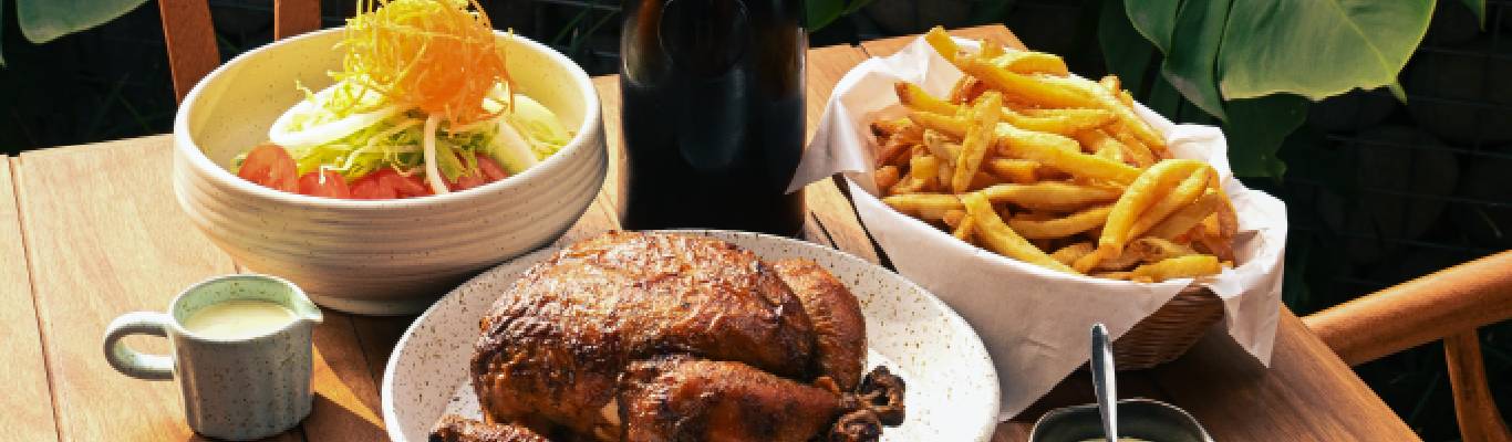 ¿Quién pidió pollo? image